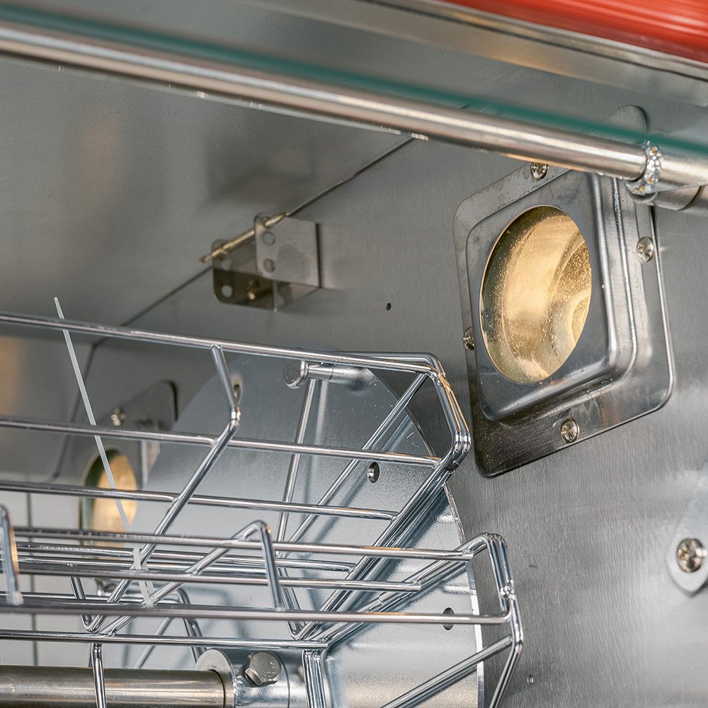Asador de Pollos Horizontal a Gas Butano 12-16 Pollos Cleiton | Alta calidad para hostelería