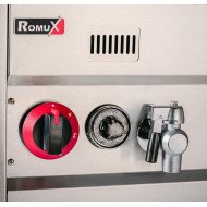 Freidora Industrial Doble 15+15L Gas Butano Romux | Hostelería Profesional