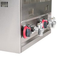 Freidora Industrial Doble 15L Gas Butano Cleiton | Equipamiento Hostelería