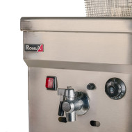 Freidora Industrial a Gas Doble 18+18L Romux | Equipamiento Industrial