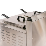 Freidora Industrial a Gas Doble 18+18L Romux | Equipamiento Industrial