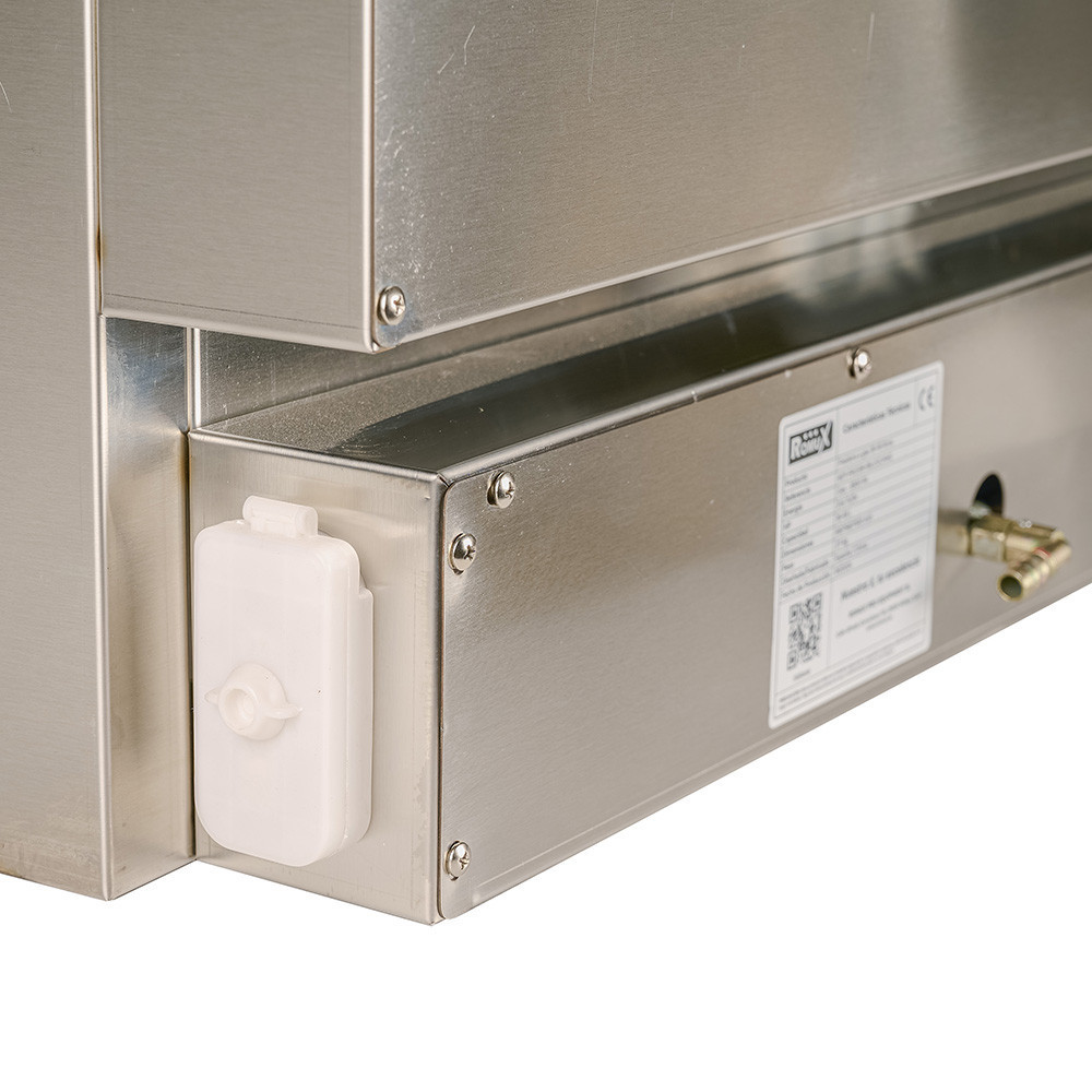 Freidora Industrial a Gas Doble 18+18L Romux | Equipamiento Industrial