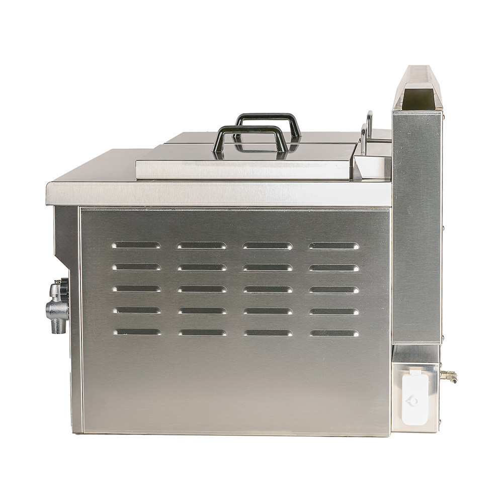Freidora Industrial a Gas Doble 18+18L Romux | Equipamiento Industrial