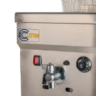 Freidora Industrial Doble 18+18L Gas Butano | Gastroten