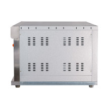 Horno de Pizza Gas Butano Simple 4x32 cm Romux | Equipamiento Industrial