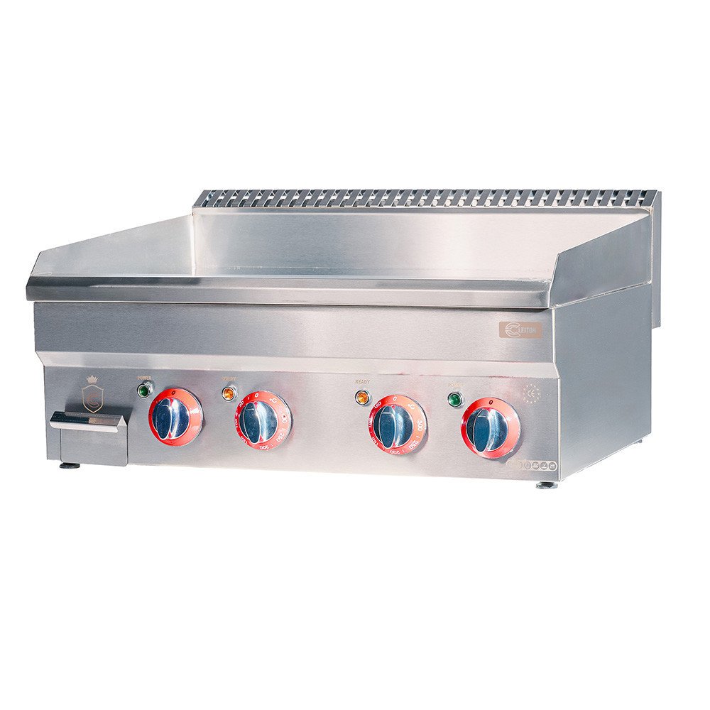 Plancha eléctrica 70 cm cromo duro cleiton