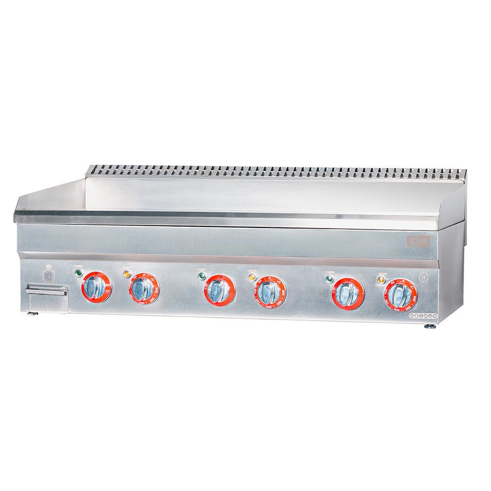 Plancha eléctrica 100 cm cromo duro cleiton