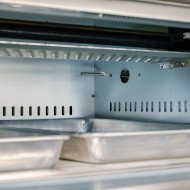 Horno de Pizza Gas Butano 4+4x32 cm Romux | Maquinaria Hostelería