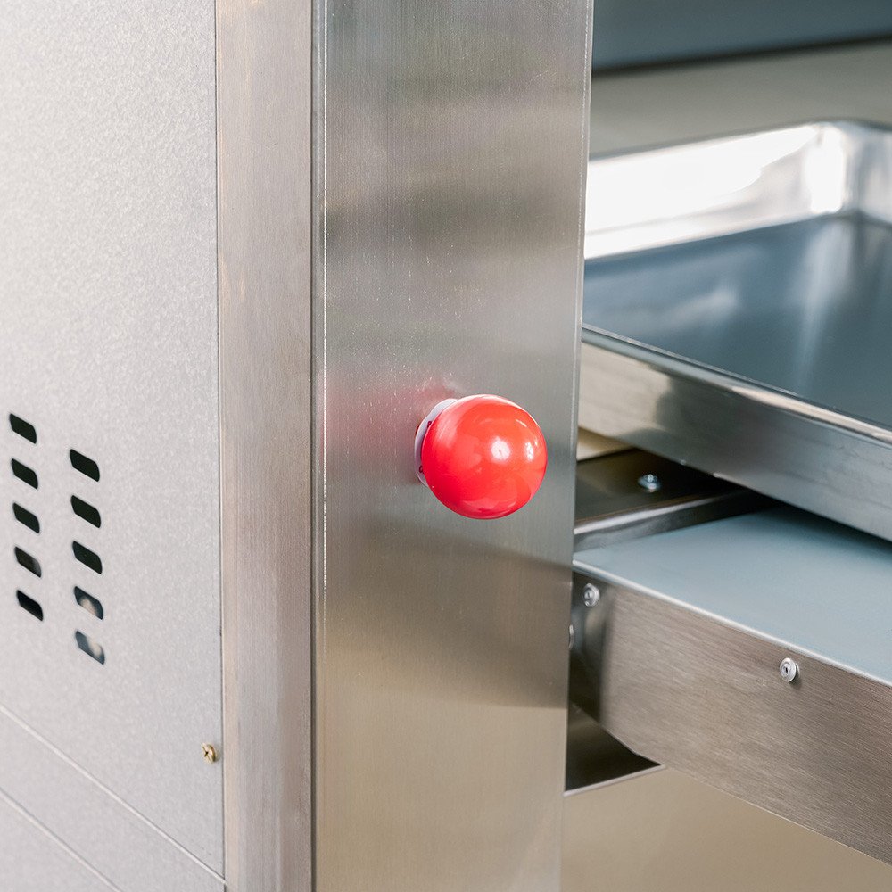 Horno de Pizza Gas Butano 4+4x32 cm Romux | Maquinaria Hostelería