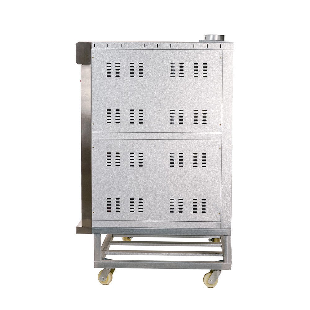 Horno de Pizza Gas Butano 4+4x32 cm Romux | Maquinaria Hostelería