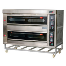 Horno Pizza Industrial Doble Butano 8x32 cm Romux | Hostelería Profesional