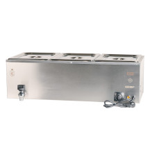 Baño María Industrial 3 Cubas 1/2 GN Cleiton | Equipamiento Industrial