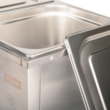 Baño María Industrial 3 Cubas 1/2 GN Cleiton | Equipamiento Industrial