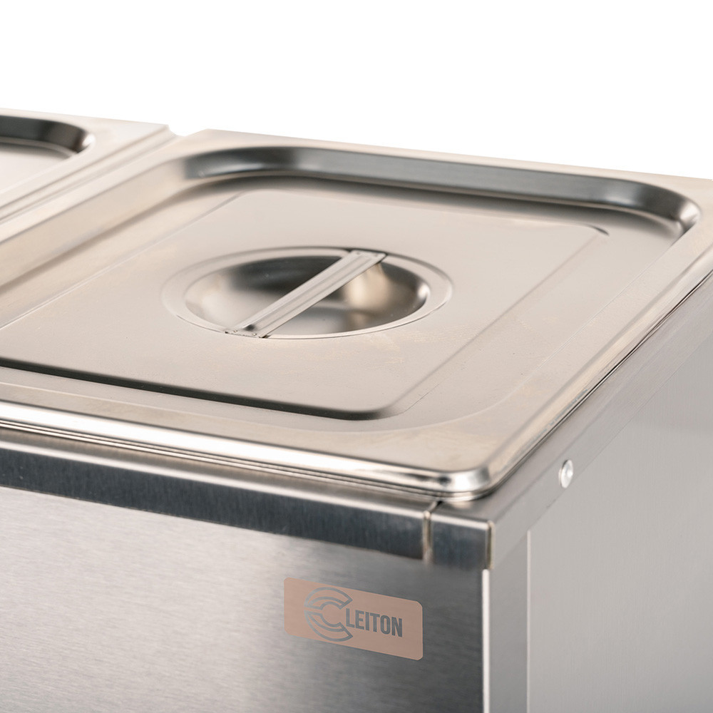 Baño María Industrial 4 Cubas 1/2 GN Cleiton | Hostelería Profesional