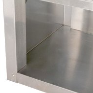 Armario De Pared Con Puertas Correderas Acero Inoxidable Para Hosteler