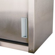 Armario De Pared Con Puertas Correderas Acero Inoxidable Para Hosteler