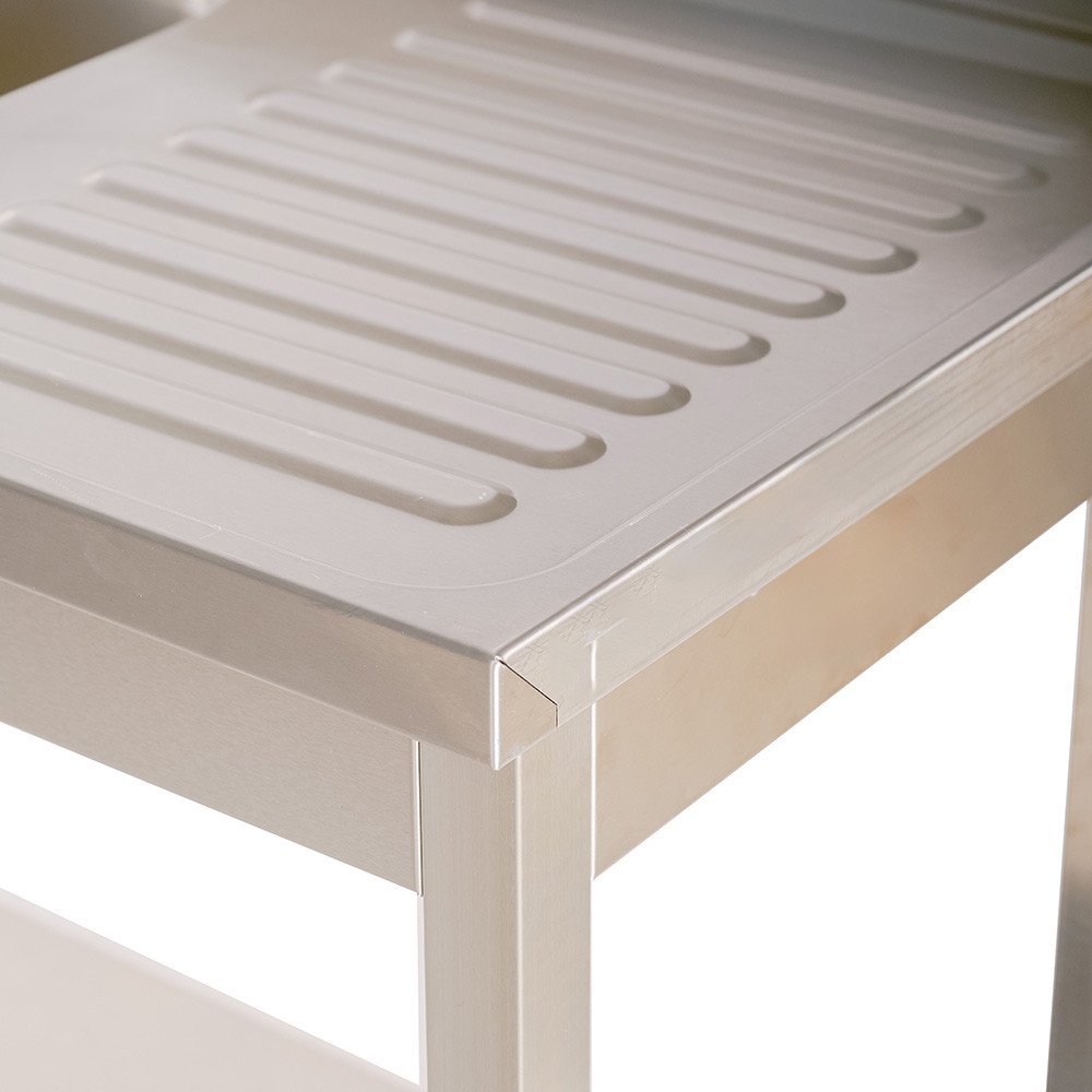 Fregadero Industrial 2 Senos 1400x700mm Cleiton | Equipamiento Hostelería