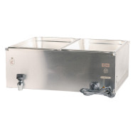 Baño María Industrial 2 Cubas 1/1 GN Cleiton | Equipamiento Industrial