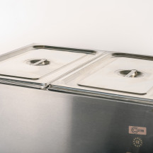 Baño María Industrial 2 Cubas 1/1 GN Cleiton | Equipamiento Industrial