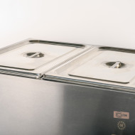 Baño María Industrial 2 Cubas 1/1 GN Cleiton | Equipamiento Industrial