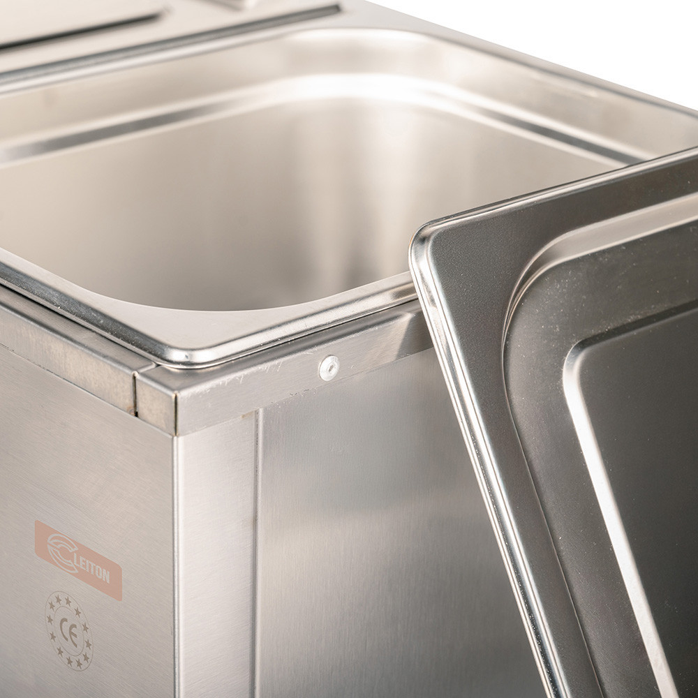 Baño María Industrial 2 Cubas 1/1 GN Cleiton | Equipamiento Industrial