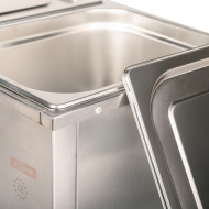 Baño María Industrial 2 Cubas 1/1 GN Cleiton | Equipamiento Industrial