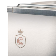 Baño María Industrial 2 Cubas 1/1 GN Cleiton | Equipamiento Industrial