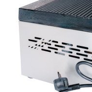 Plancha Eléctrica Ranurada 30 cm Cleiton | Equipamiento Hostelería