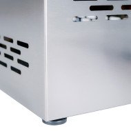 Plancha Eléctrica Ranurada 30 cm Cleiton | Equipamiento Hostelería