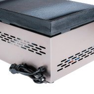 Plancha Hierro Eléctrica 50 cm Ranurada Cleiton | Equipamiento Industrial