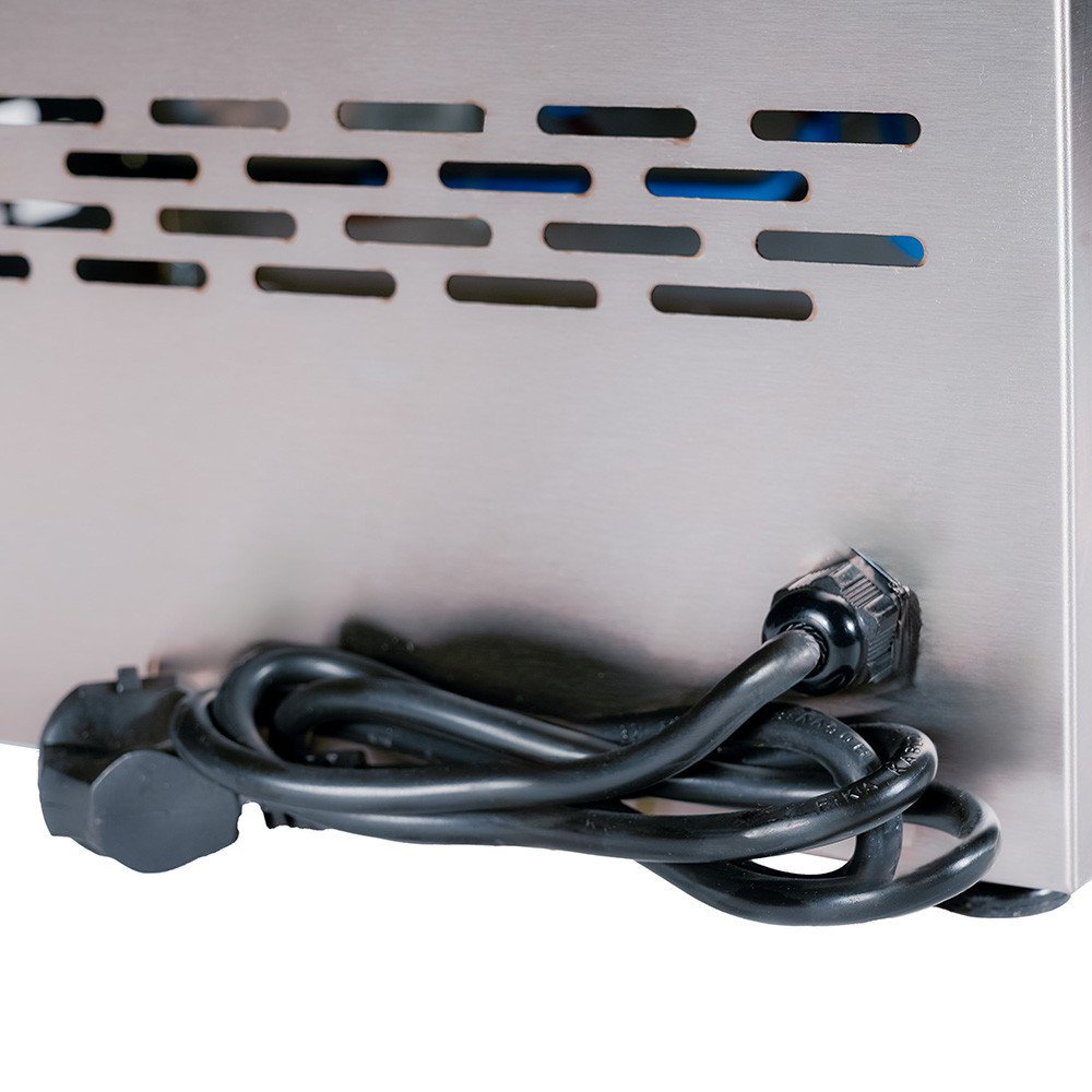 Plancha Hierro Eléctrica 50 cm Ranurada Cleiton | Equipamiento Industrial