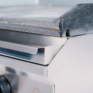 Plancha Hierro Eléctrica 50 cm Cleiton | Equipamiento Industrial