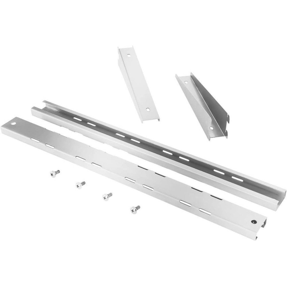 Estante de Pared Doble Liso Ajustable 1000x300 | Gastroten
