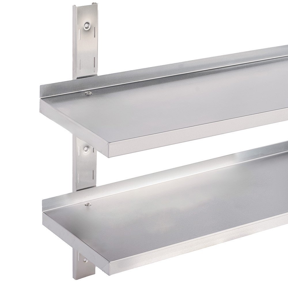 Estante Pared Doble Ajustable 1200x300 mm Romux | Equipamiento Industrial