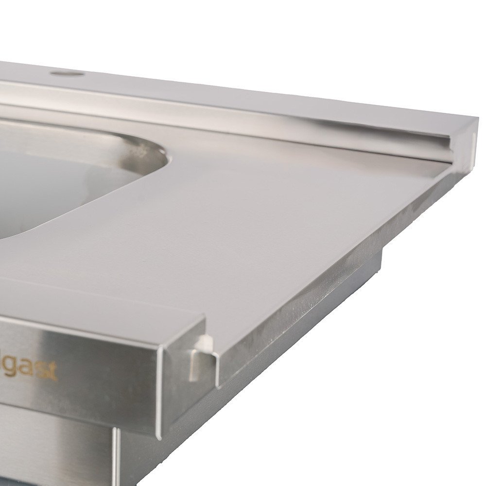 Mesa Entrada Derecha 1000x750mm Romux | Equipamiento Industrial