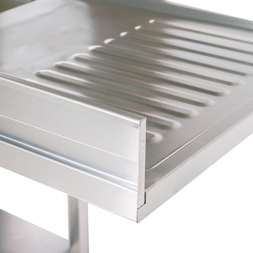 Fregadero 2 Senos 1800x700x900mm Cleiton | Equipamiento Industrial