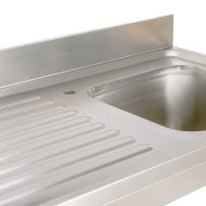 Fregadero Desmontable 1200x600 mm Romux | Lavado Industrial