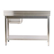 Fregadero Industrial 1400x600x850mm Romux | Lavado Hostelería