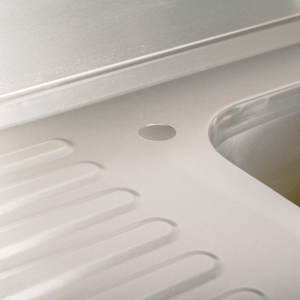 Fregadero 1 Seno 1600x700mm Romux | Equipamiento Industrial