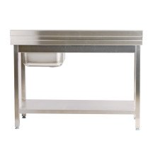 Fregadero 1 Seno 1600x700mm Romux | Equipamiento Industrial