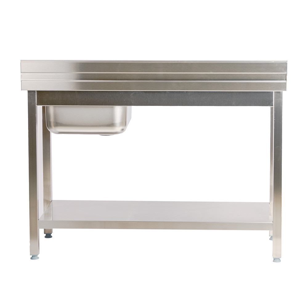 Fregadero 1 Seno 1600x700mm Romux | Equipamiento Industrial