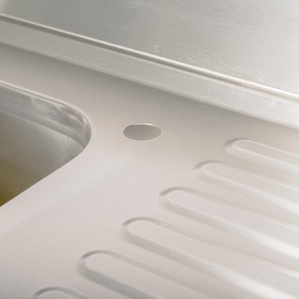 Fregadero 1 Seno Izquierda 1200x600 mm | Lavado Industrial