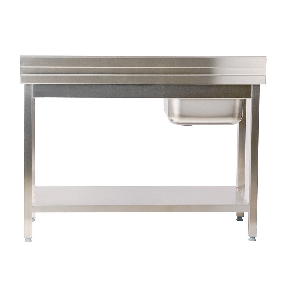 Fregadero Industrial 1400x600x850mm Romux | Equipamiento Hostelería
