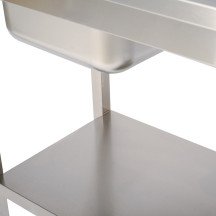 Fregadero 1 Seno Izquierda 1400x700 mm Romux | Lavado Industrial