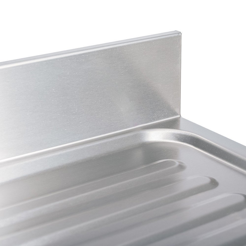 Fregadero con 1 Seno 1600x700 mm Romux | Equipamiento Industrial