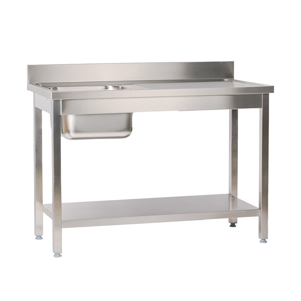 Fregadero Industrial 1600x700mm Desmontable Cleiton | Equipamiento Hostelería