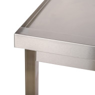 Mesa de Salida Izquierda 1200x750 mm Romux | Equipamiento Industrial