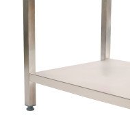 Fregadero 2 Senos 1800x700 mm Cleiton | Lavado Industrial