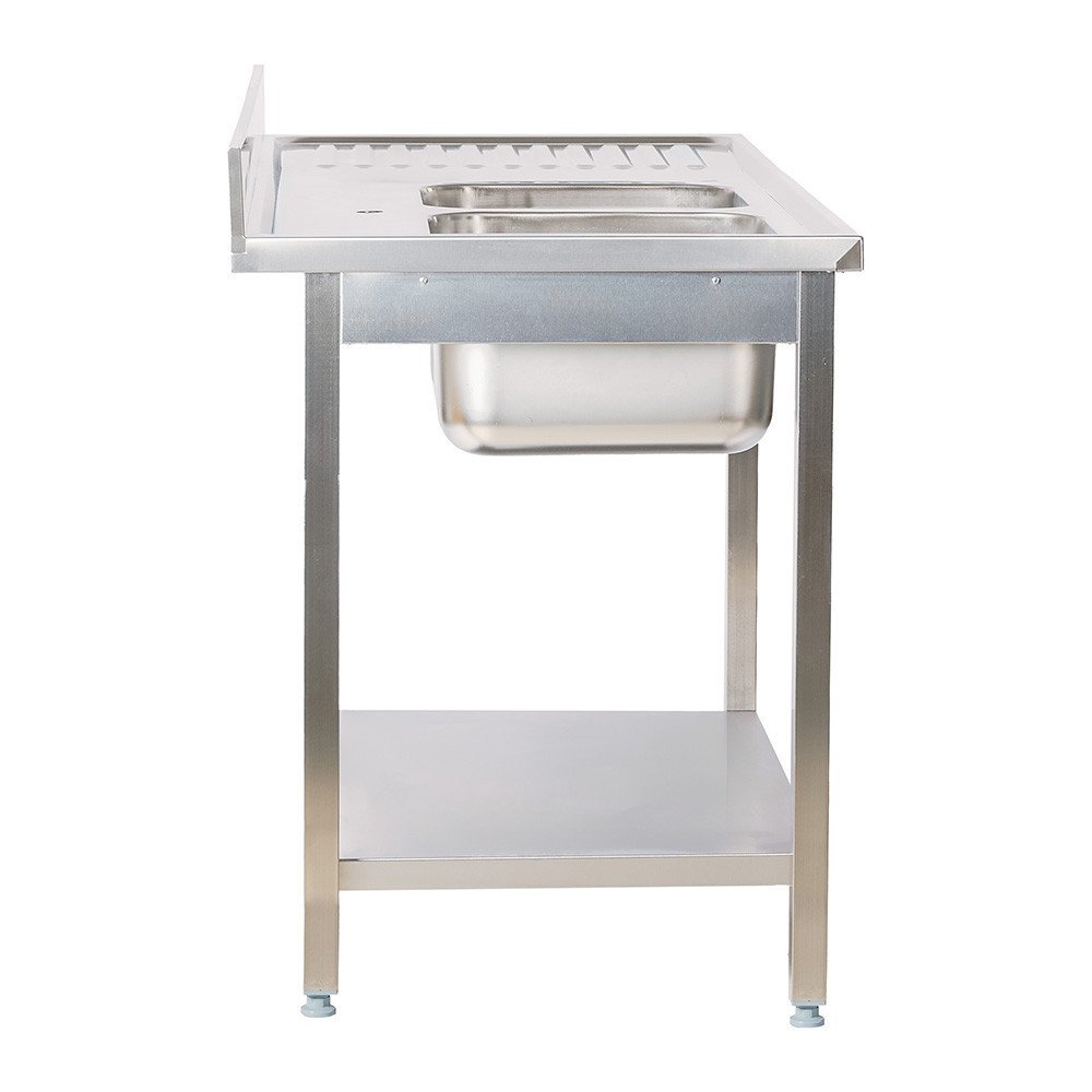 Fregadero 2 Senos 1800x700 mm Cleiton | Lavado Industrial