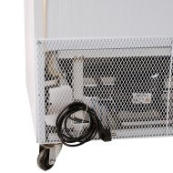Armario expositor refrigerado 1000L 3 puertas ROMUX aire forzado